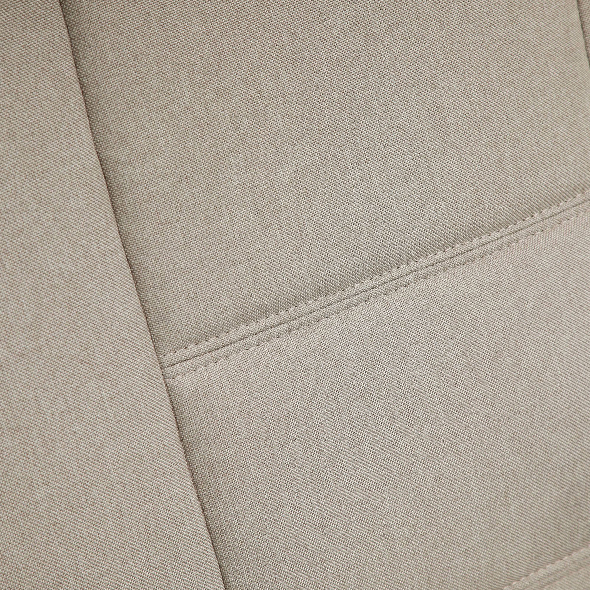 Vinsetto Bürostuhl Massage höhenverstellbarer Chefsessel Gamingstuhl mit Massagefunktion, ergonomischer Drehstuhl Massage Sessel Lendenwirbelsäulenmassage Leinen-Gefühl Beige 63 x 70 x 112-121 cm