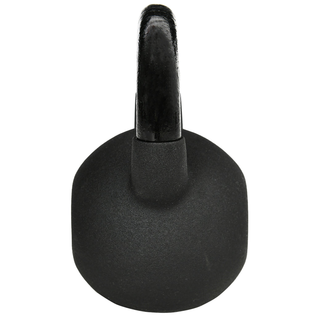 HOMCOM Kettlebell, Kugelhantel, 12 kg, mit Kunststoffummantelung, Stahl, schwarz 20 x 13 x 22cm