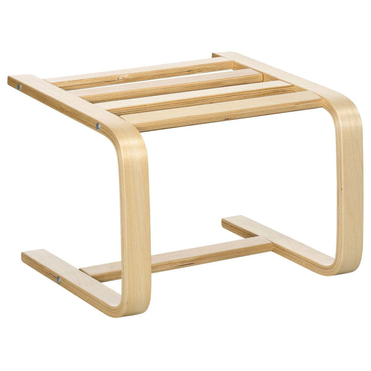 HOMCOM Sessel mit Fußhocker, Sessel-Set, bis 120 kg, Leinenoptik, Massivholz, Grau + Natur, 66,5 x 80 x 99 cm