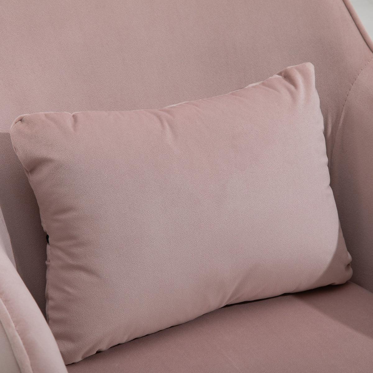 Vinsetto Massage Schreibtischstuhl 78-86 cm höhenverstellbarer Bürostuhll Drehstuhl Computerstuhl mit USB-Schrittstelle Arbeitsstuhl mit Vibrationsfunktion Lendenkissen Massagefunktion Rosa