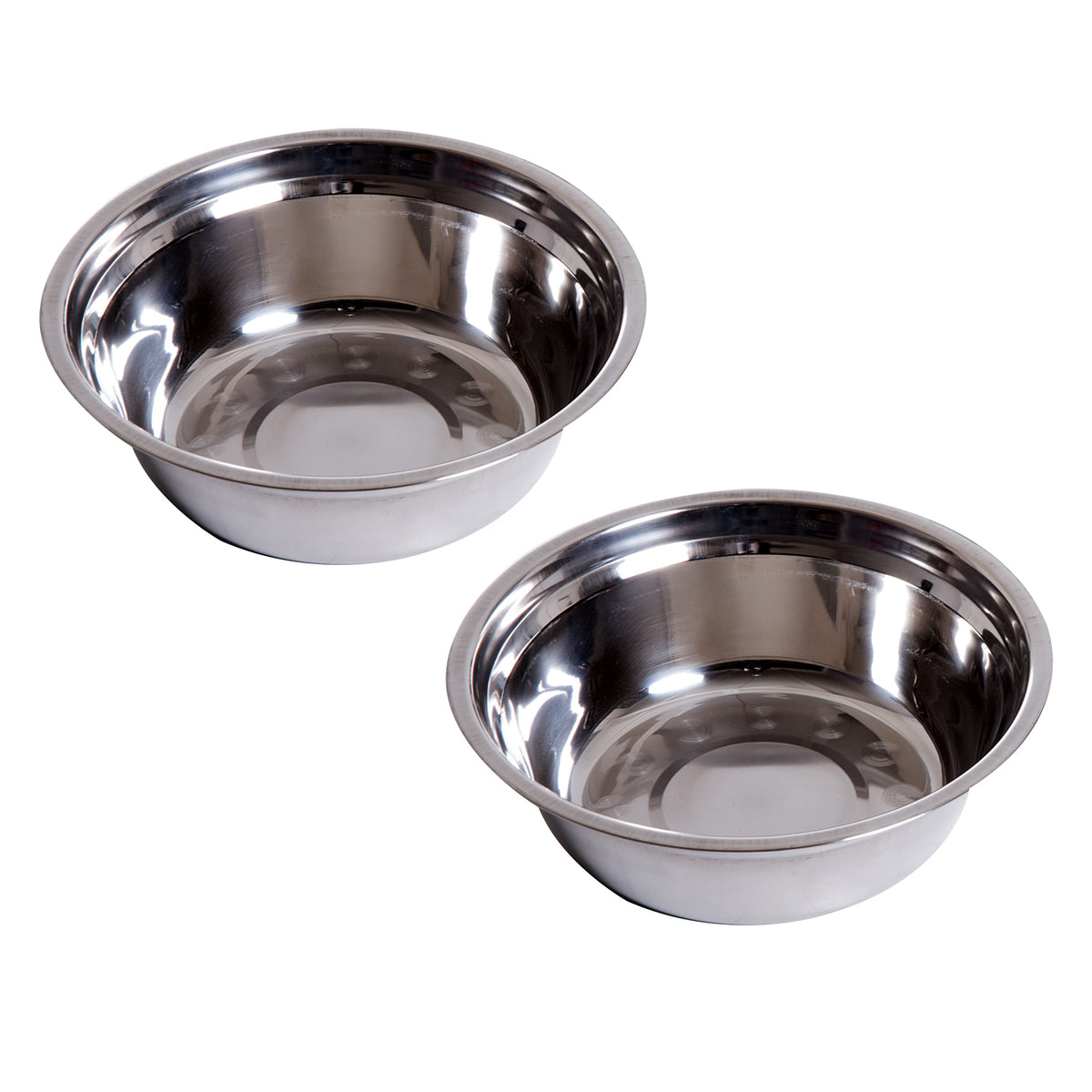 PawHut Hunde-Futterstation, rutschfest, 58,4 x 30,5 x 25,4cm, Weiß, 2L pro Napf