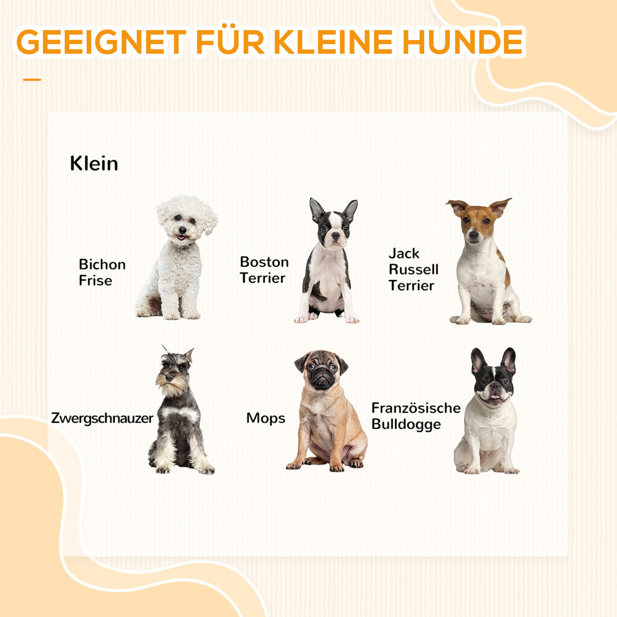 PawHut Haustiertreppe Katzentreppe Hundetreppe Faltbar 3 Stufen Tiertreppe mit Stauraum für Katzen und Hunde MDF Weiß 40 x 54 x 48 cm